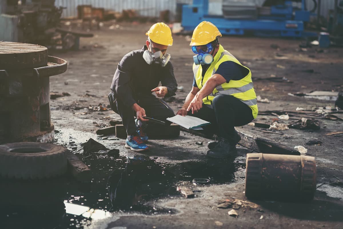 Un site, (industriel ou non) est désigné comme pollué du fait d'anciens dépôts de déchets ou d'infiltration de substances polluantes au sol